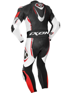 Combinaison Moto Ixon Vortex 2 Noir-Rouge-Blanc 2