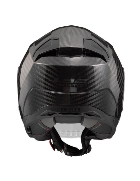 Casque LS2 Infinity 2 Carbon Noir Mat Black