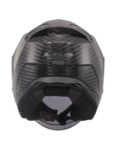 Casque LS2 Infinity 2 Carbon Glossy Noir