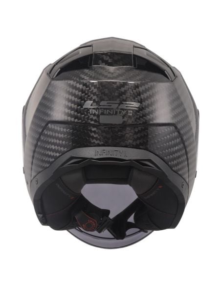 Casque LS2 Infinity 2 Carbon Glossy Noir