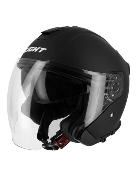 Casque Jet Eight S770 Kyle Noir Mat