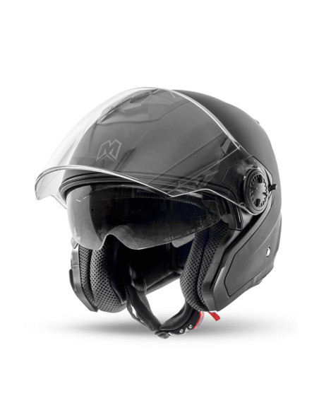 Casque Jet Maxxe M40 Noir Mat