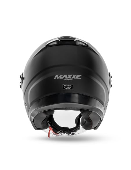 Casque Jet Maxxe M40 Matt Black