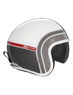 Casque Nox Next Tracker Blanc Rouge