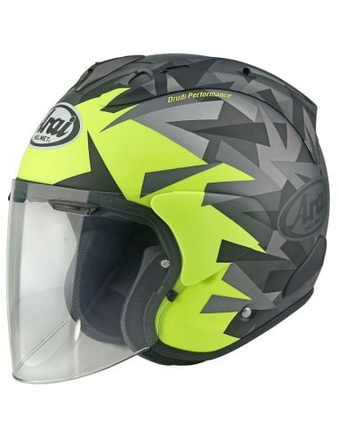 Casque Arai SZ.R Vas Evo Mimesis Noir et Blanc