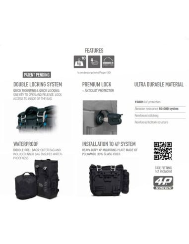 Valises Sacoches Cavalieres Shad TR40 Terra