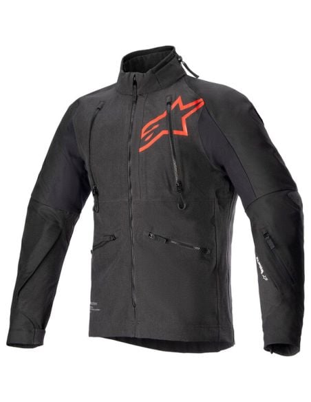 Veste Alpinestars Hyde XT Drystar® Noir et Rouge