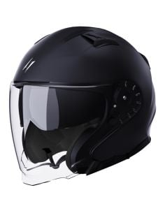 Casque Jet Stormer Rival Noir Mat