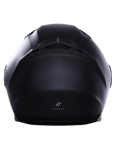 Casque Jet Stormer Rival Noir Mat