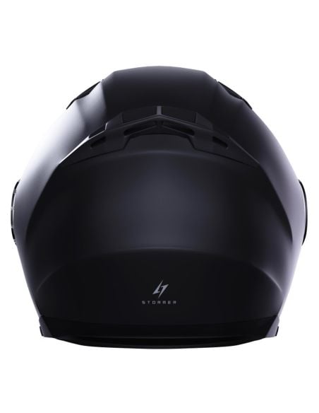 Casque Jet Stormer Rival Noir Mat