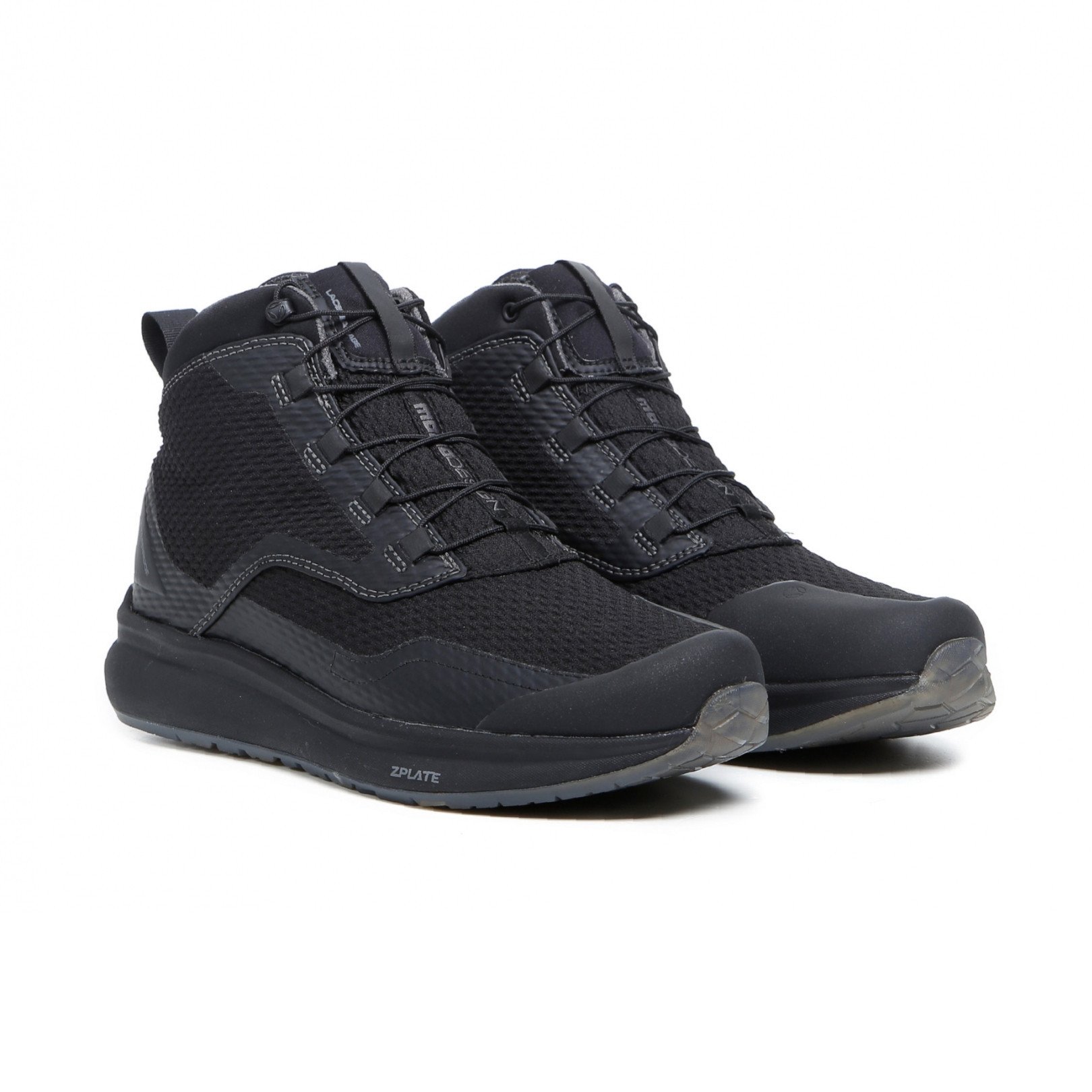 Baskets Moto TCX MoMo Design Firegun 3 WP list: Noir|Noir