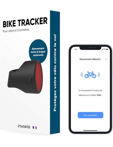 Invoxia Vélo | Tracker GPS Vélo et Trottinette