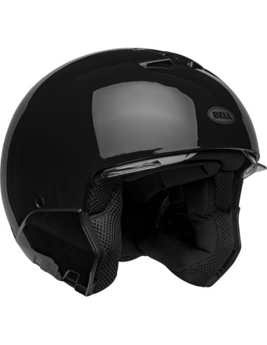 Casque Bell Broozer homologué ECE 22-06 Noir Brillant