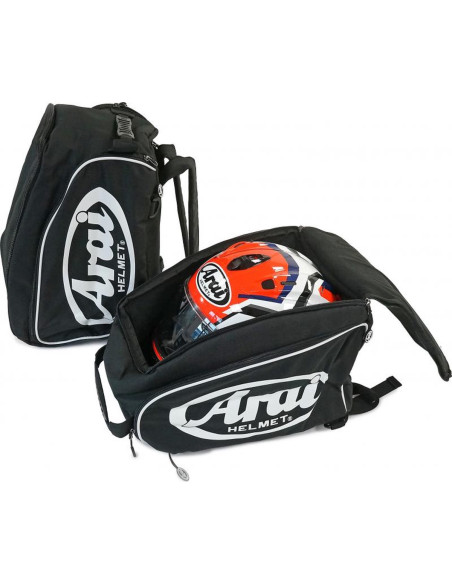 Sac à Dos Arai pour Casque Moto Noir