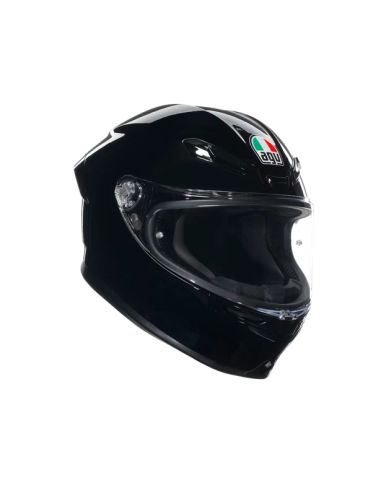 Casque AGV K6 S Noir Brillant