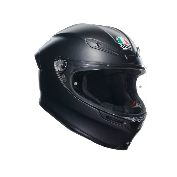 Casque AGV K6 S - ECE 22.06 list: Noir Mat|Noir|Blanc|Gris