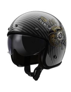 Casque LS2 Jet BOB 2 Carbone CUSTOM