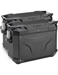 Paire de Valise Givi Trekker Outback Evo 48L-37L | OBKE4837BPACK2 Noir
