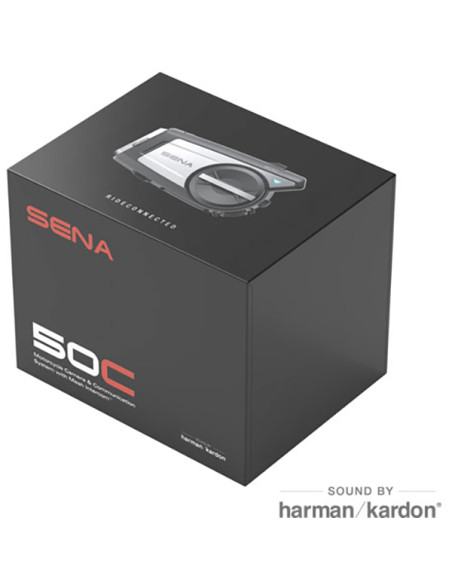 Intercom Moto avec Caméra Intégré Sena 50C