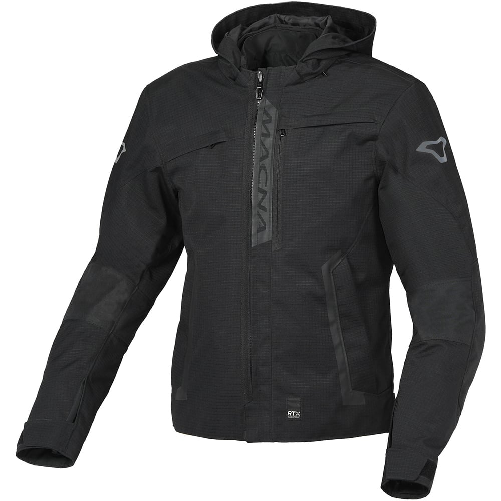 Veste Moto Macna Riggor list: Noir|Noir|Gris|Rouge|Multicolore
