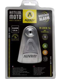 Bloque Disque Auvray SRA B-Lock 14 avec Alarme AUVRAY - 55.87725 AUVRAY présente son bloque disque alarme SRA B-Lock 14 :
Cet an