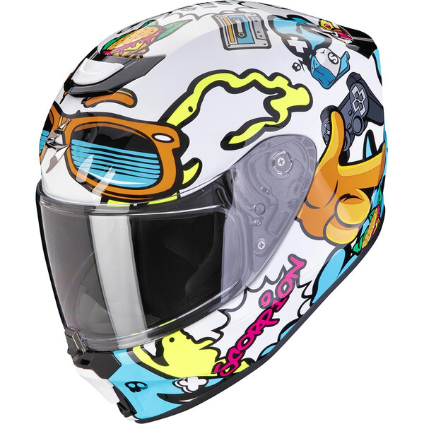 Scorpion EXO-JNR Air Fun, casque intégral enfants