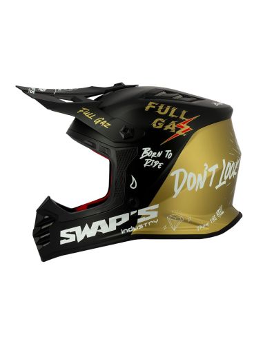 Casque Cross Enfant Swaps S886 Rock'it Casque Cross Enfant Swaps S886 Rock'it
