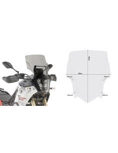 Bulle Ténéré 700 (2021-2024) | Givi D2145S
