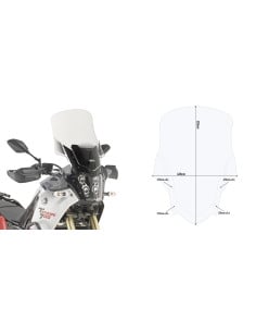 Bulle Yamaha Ténéré 700 de 2020 à 2024