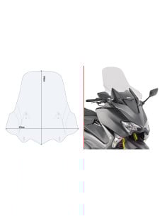 Bulle Yamaha TMAX 530 (2020-2021) | Givi D2133ST