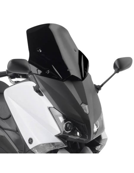 Bulle Sportive Noir TMAX 530 DE 2012 à 2016