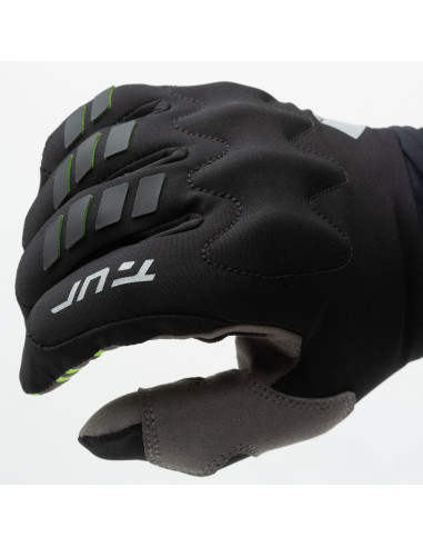 Gants été T.UR G-Six Pro Noir / Jaune Fluo Gants été T.UR G-Six Pro Noir / Jaune Fluo
