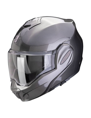 casque-scorpion-exo-tech-evo-pro-solid Noir brillant