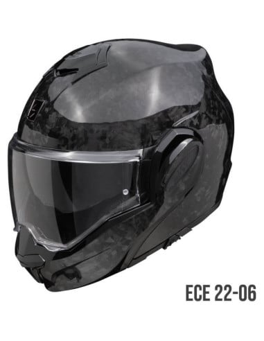 Casque Scorpion Exo-Tech Evo Carbon Onyx