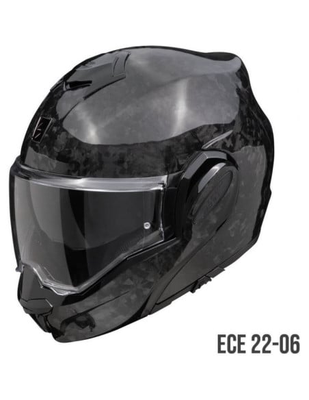 Casque Scorpion Exo-Tech Evo Carbon Onyx