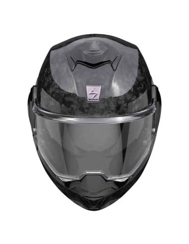 Casque Scorpion Exo-Tech Evo Carbon Onyx Noir