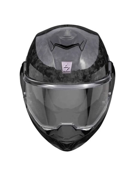 Casque Scorpion Exo-Tech Evo Carbon Onyx Noir