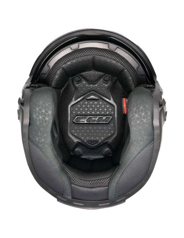 Casque Jet GCM 127A Deep Noir Black