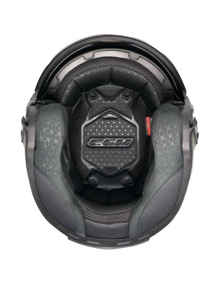 Casque Jet GCM 127A Deep Noir Black