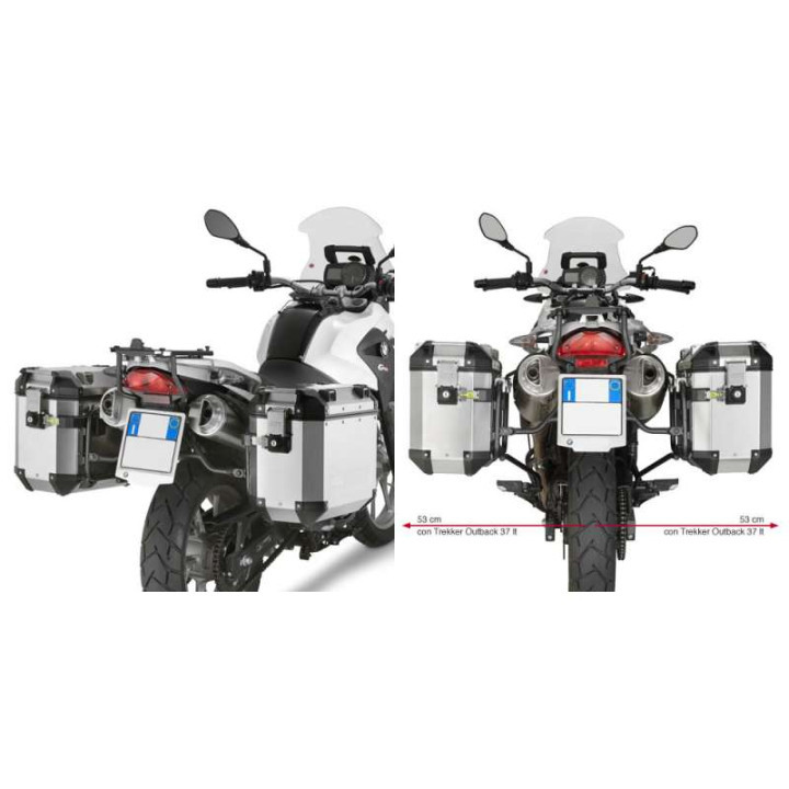 Supports Valises Latérales Givi Kawasaki Versys 600