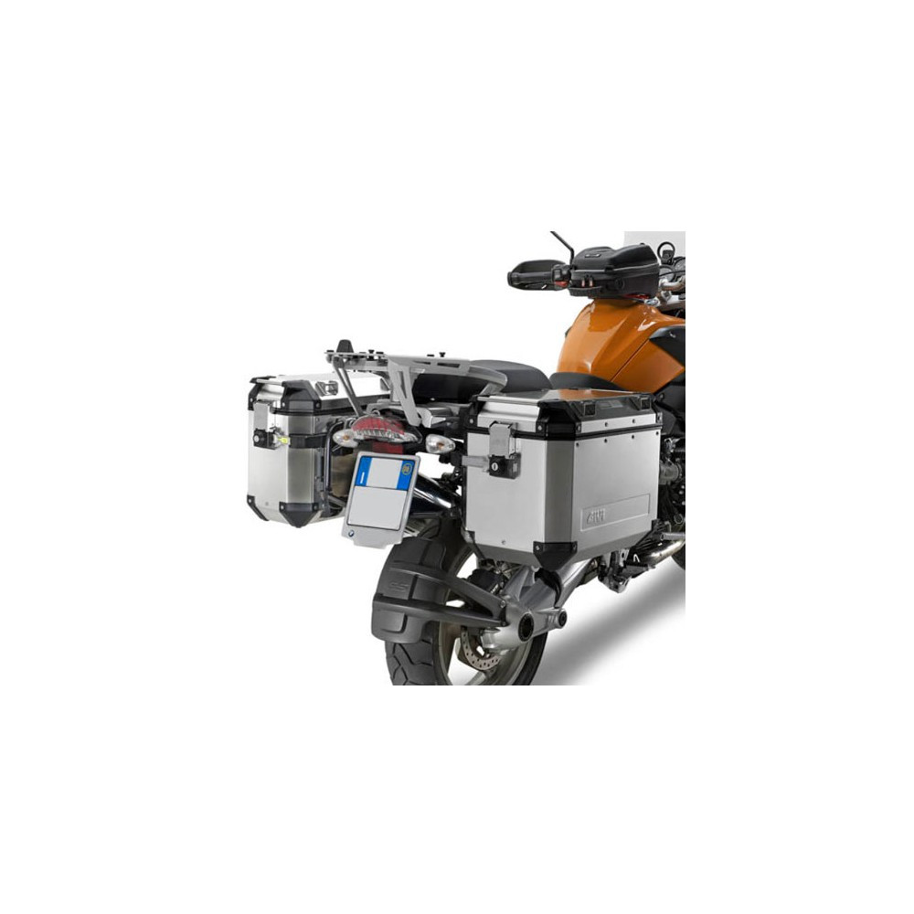 Supports Valises Latérales Givi Trekker Outback PL684CAM Bmw R 1200 GS 04-12 - Support et kit fixation GIVI