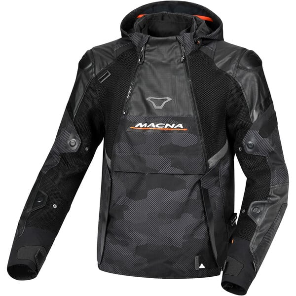 Blouson Moto Macna Bradical list: Gris Camo|Noir|Vert