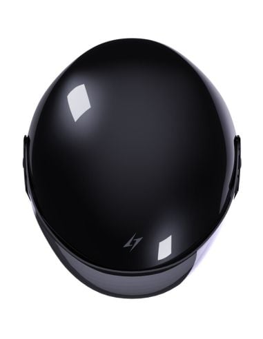 Casque Stormer Sun 2 Noir Brillant