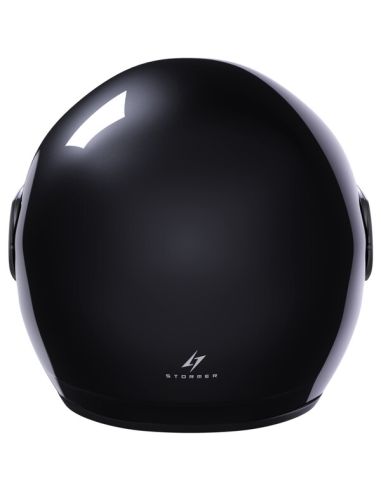 Casque Stormer Sun 2 Noir Brillant