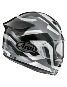 Casque Arai Quantic Snake - Blanc et Noir 2