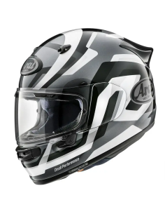 Casque Arai Quantic Snake - Blanc et Noir
