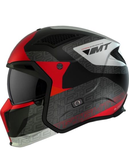 Casque MT-Helmets Streetfighter SVs Totem Red / Black / White
