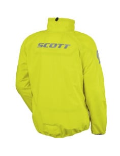 Veste de Pluie Moto Scott Ergonomic PRO DP Jaune Fluo 2