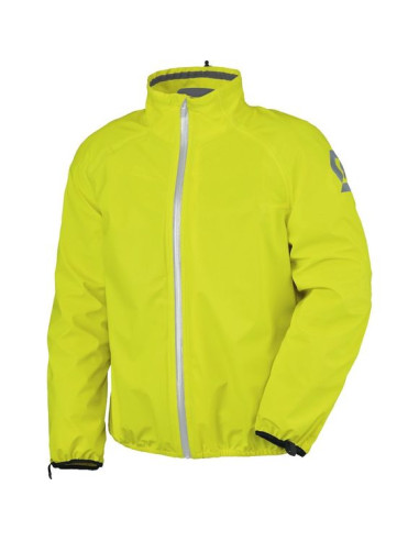 Veste de Pluie Moto Scott Ergonomic PRO DP Jaune Fluo