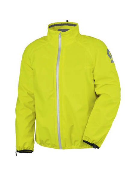 Veste de Pluie Moto Scott Ergonomic PRO DP Jaune Fluo Veste de Pluie Moto Scott Ergonomic PRO DP Jaune Fluo